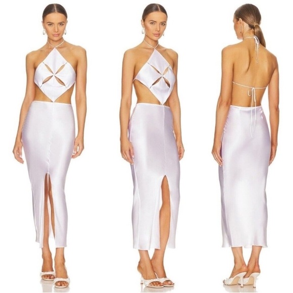 MOTHER OF ALL Carmen Dress in White - Picture 3 of 7